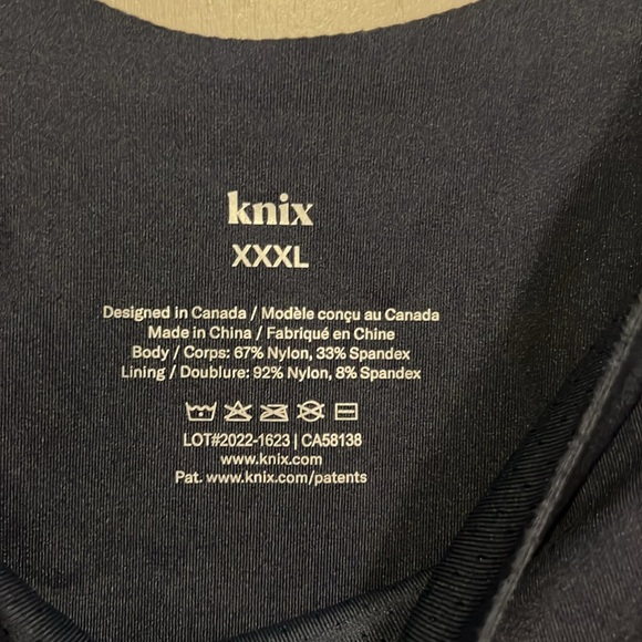 Knix set of 3 pull over bras. XXXL (42 A-C) - Picture 3 of 7